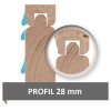 dřevěný domek KARIBU TINTRUP (83140) tm. šedý