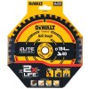 33140 dt10303 dewalt pilovy kotouc pro kot pily 184x16mm 40 zub atb 20 jemny rez