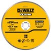 33845 dt3733 dewalt diamantovy kotouc pro stolni rezacku na keramicke obklady 254x25 4mm
