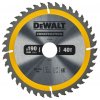 33233 1 dt1945 dewalt pilovy kotouc pro kot pily 190x30mm 40 zub atb 10 univerzalni rez sirka 1 7m