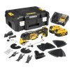 42891 2 dcs356p2 dewalt 18 volt aku bezuhlikova oscilacni multibruska s prislusenstvim 2 x baterie 5 0 ah nabijecka kufr t stak