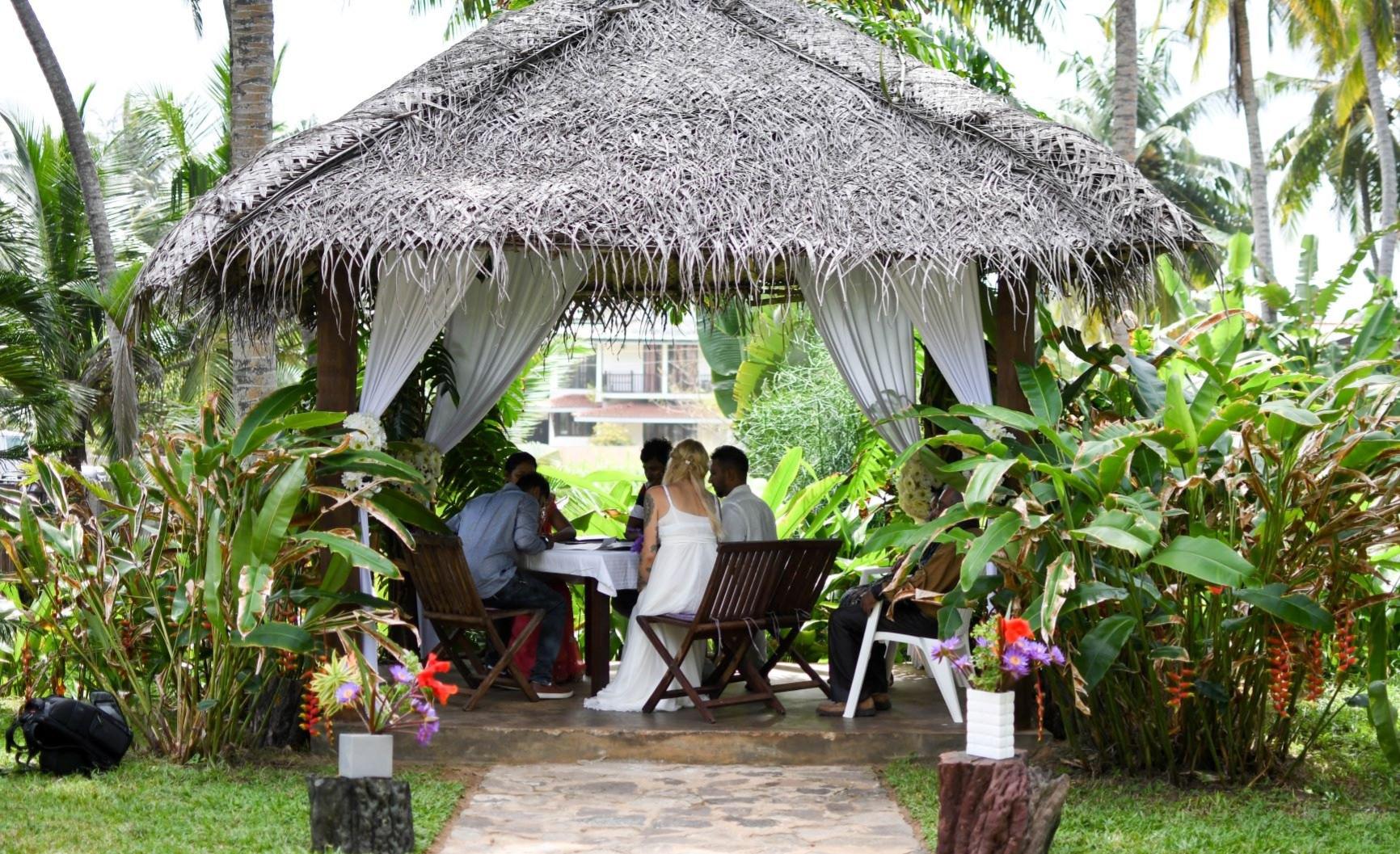 svatba na Srí Lance