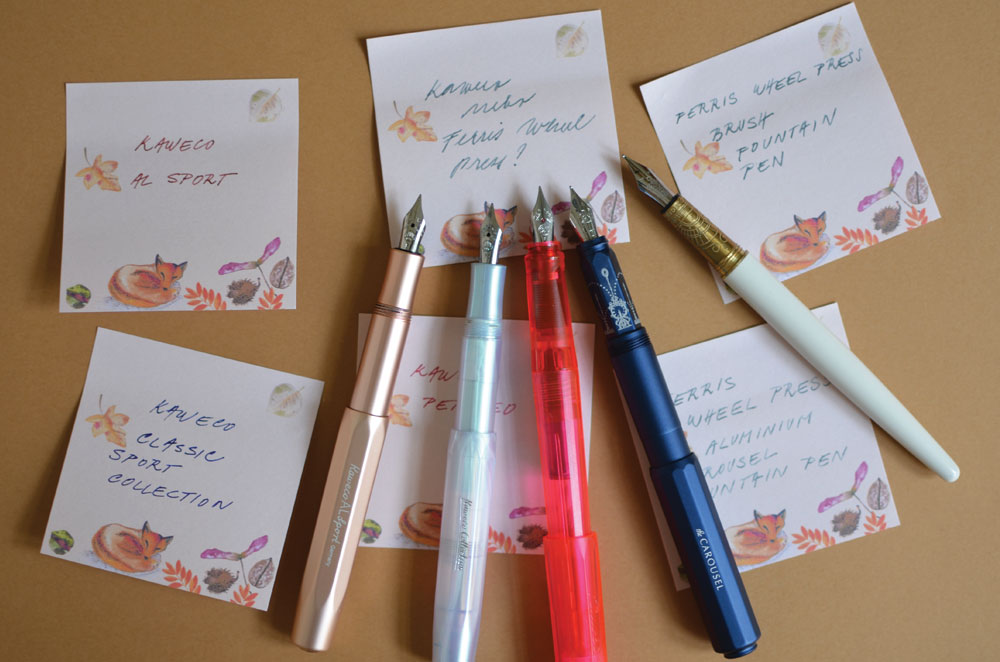 Recenze per Kaweco a Ferris Wheel Press