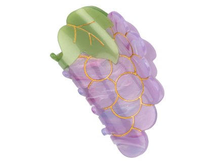 coucou suzette accessoire cheveux fruit legume veggie kitsch fruits hair claw fruit hair clip fun vegs hairclaw Meryl Hubert Raisin web 2
