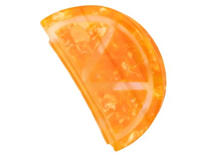 coucou suzette accessoire cheveux fruit legume veggie kitsch fruits hair claw fruit hair clip fun vegs hairclaw hairclip Méryl Hubert Orange web 2