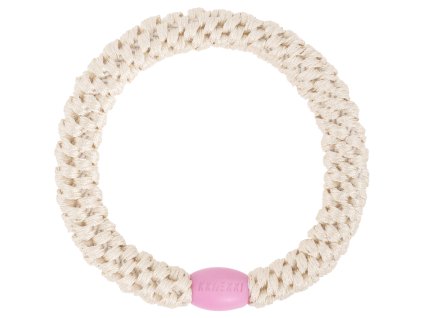 KKNEKKI Ivory pink bead 25pcs primary