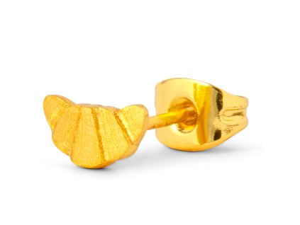 LULU1356 Croissant earring 1 pcs Gold Plated Extra 6