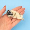 pugs hair claw accessories barrette pince a cheveux chien carlin mignon accessoires carlins web 3