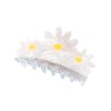 coucou suzette grande pince a cheveux trois paquerettes acetate daisies big hair claw cute harajuku style floral acetate hair accessory web