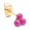 LULU1840 Trio earring 1 pcs enamel Electric Fuchsia Pink Extra 0