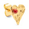 LULU1843 Sweet Heart earring 1 pcs Passion Red Extra 4