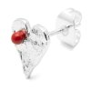 LULU1844 Sweet Heart earring 1 pcs Passion Red Extra 3