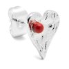 LULU1844 Sweet Heart earring 1 pcs Passion Red Extra 4