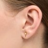 LULU1845 Pop earring 1 pcs Gold Plated Gold Plated Extra 1