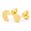 LULU1652 Family To The Moon And Back earrings pair Gold Plated Extra 5