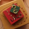 LULU1281 Topping Long 4 Secrets earring 1 pcs Gold Plated Extra 3