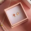 LULU1361 Friday earring 1 pcs Gold Plated Extra 2