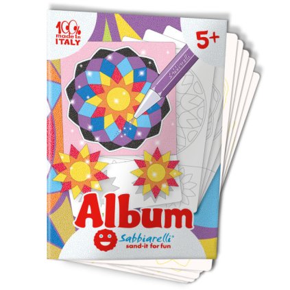 Sabbiarelli - Album na pískování - MANDALY 5+