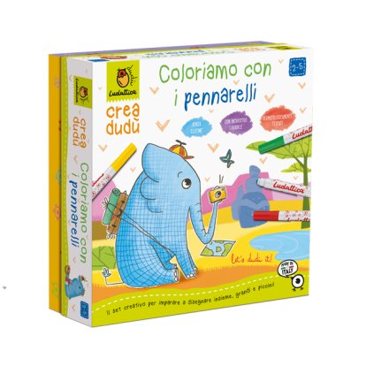 Ludattica - Moje první vybarvování - Colour - řada CREA DUDU