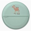Carl Oscar - BentoDISC™ svačinový disk velký - zelený/velbloud