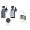 Carl Oscar - TEMPflask™ Termoska 0,35 l - fialová