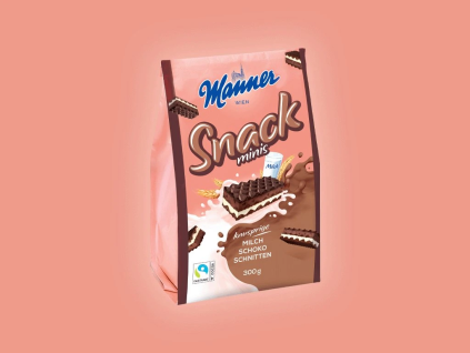 Manner Snack minis chocolate 300g