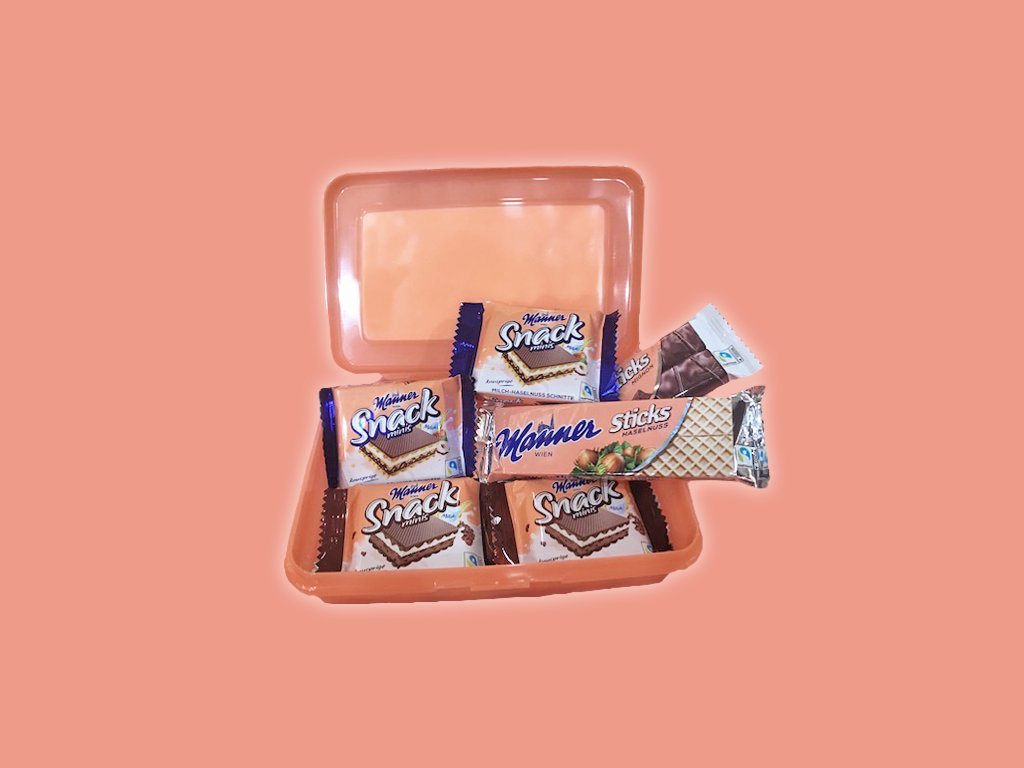 Manner Lunch box s produkty