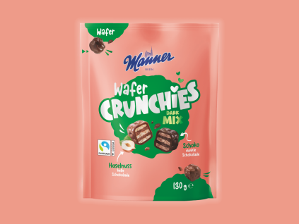 Manner Crunchies Dark Mix 130g