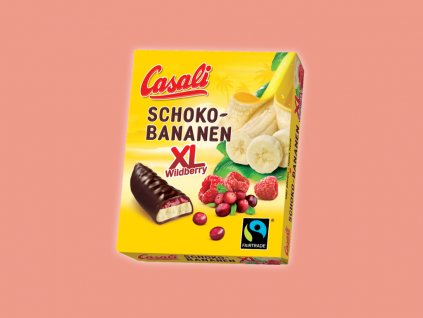 Casali Schoko Bananen XL Wildberry 140g