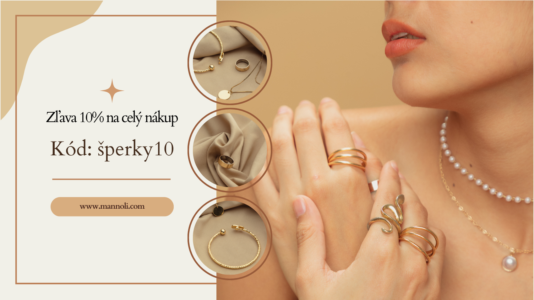 Zľava na nákup šperkov