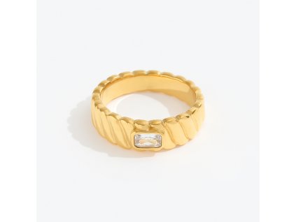 zlaty prsten damsky 18k vodeodolny