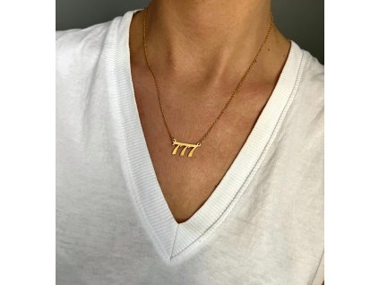 Náhrdelník ANJELSKÉ ČÍSLO 777