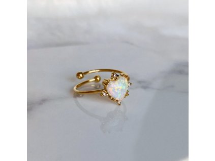 opal prsteň chirurgicka ocel