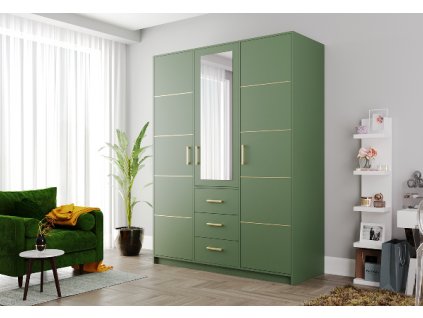 Šatní skříň Bali II D3