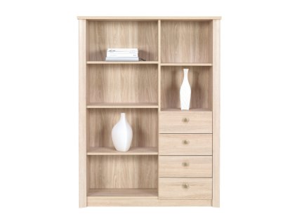 elegancka finezja regal z szufladami f11