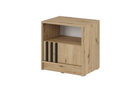 Piaski 25 03 31 Nelly stolik nocny artisan czarny biale tlo pop