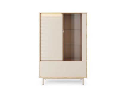 417437 3 system tila ti1 witryna 2d1w kolor cashmere