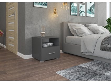 Noční stolek se zásuvkou EMI  Noční stolek se zásuvkou EMI