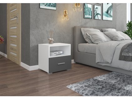 Noční stolek se zásuvkou EMI  Noční stolek se zásuvkou EMI