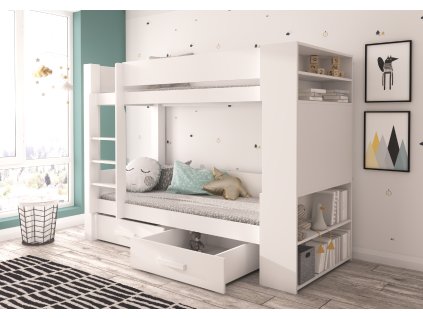 Dvoupodlažní postel pro dvě osoby GARET 200x90  Dvoupodlažní postel pro dvě osoby GARET