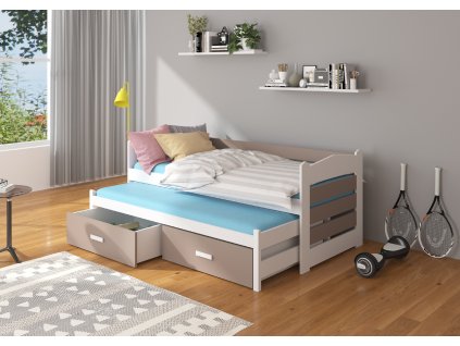 Postel dvojitá TIARRO 200x90  Postel dvojitá TIARRO