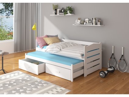 Postel dvojitá TIARRO 200x90  Postel dvojitá TIARRO