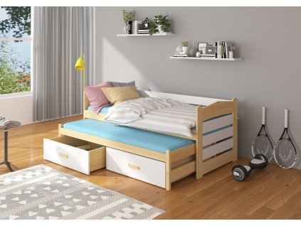 Postel dvojitá TIARRO 180x80  Postel dvojitá TIARRO