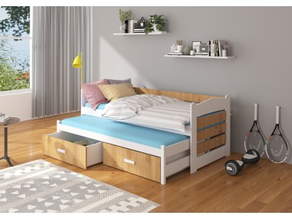 Postel dvojitá TIARRO 180x80  Postel dvojitá TIARRO