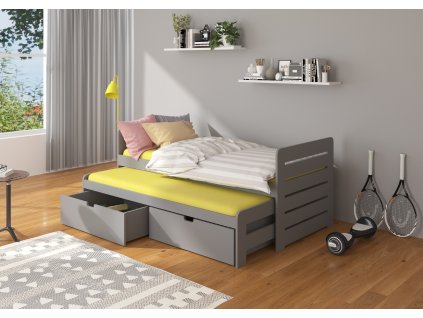 Postel dvojitá TOMI 200x90  Postel dvojitá TOMI