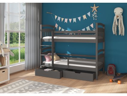 Dvoulůžková patrová postel ADA 180x80  Dvoulůžková patrová postel ADA