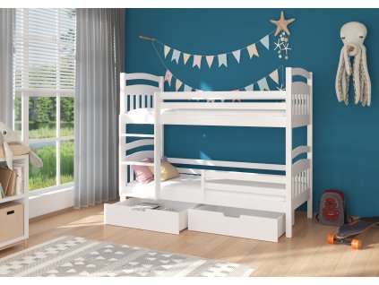 Dvoulůžková patrová postel ADA 180x80  Dvoulůžková patrová postel ADA