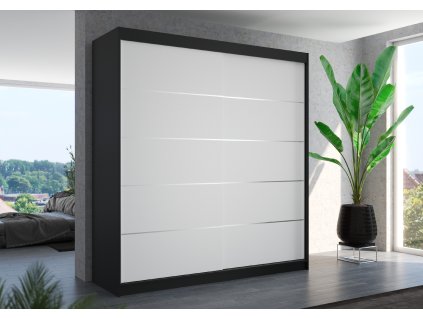 Skříň s posuvnými dveřmi ESTEVA 200  Skříň s posuvnými dveřmi ESTEVA 200