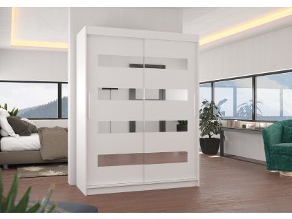 Skříň posuvná se zrcadlem BALTIC 150  Skříň posuvná se zrcadlem BALTIC 150