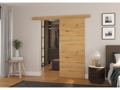 Posuvné nástěnné dveře TONY 96  Posuvné nástěnné dveře TONY
